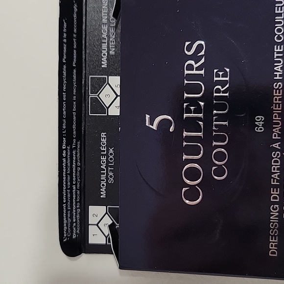 Dior   649 nude dress 5 pan eyeshadow - Picture 3 of 6